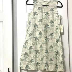 C&C California Linen Dress XS